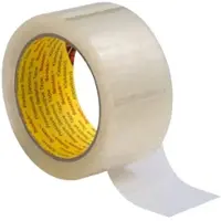 3M Scotch Verpackungsklebeband 3739, Transparent, 75 mm x 66 m, 0,056 mm