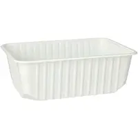 Papstar 500 Verpackungsbecher, PP 1 l 6,3 cm x 18,6 cm x 13,3 cm weiss