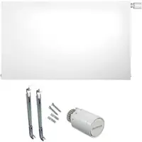 Buderus Ventil-Heizkörper Logatrend VC-Plan.2 H 300 mm L 1600 mm Typ 21 - 940/596 Watt - Set mit Thermostatkopf rechts