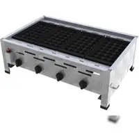 ChattenGlut Takoyaki Gasgrill 4-flammig 18kW Tischgerät Flüssiggas