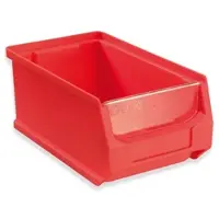 Proregal 100x Transparente Frontblende für Sichtlagerbox 2.0 | HxBxT 0,2x9,7x3,5cm