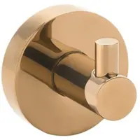BRILLANTBAD BORAL Kleiderhaken Messing Gold Kupfer poliert 55x55x50 mm für Bad & Küche >> zum Bohren oder Kleben*