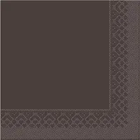 Mank Tissue Serviette Braun, 20 x 20 cm, 300 Stück -