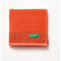 Benetton - Handtuch 50 x 90 cm, 450 g/m2, 100 % Baumwolle, rot, Regenbogenfarben