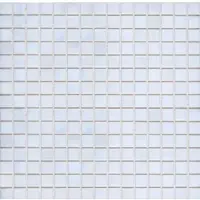Premium Mosaic Glasmosaik weiß 33x33 cm glanz MOS20WHHM