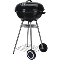 Wellhome - Schüsselgrill mit Rädern Ø47cm