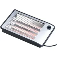 Rosenstein & Söhne Flachtoaster für bis zu 4 Brötchen, 3 Heizelemente, Timer, 600 Watt