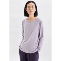 Seidensticker Langarmshirt "Schwarze Rose" Langarm Henley Uni