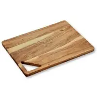 Kesper Holz Schneidebrett, Akazienholz 29141 , Maße: 35,5 x 25,5 x 1,5 cm