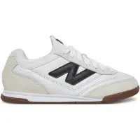 New Balance Unisex. URC42V1 Weiße RC42-Sneaker (39.5), Leder, Wohnung, Schnürsenkel, Lässig, Sportlich
