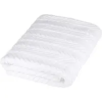 Ross Uni Handtücher Sensual Skin 9001 Zopfmuster Duschtuch 75x140 cm | weiss - weiß