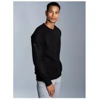 Trigema Sweatshirt "Sweatshirt mit angerauter Innenseite", Damen, Gr. XXL, schwarz, Sweatware, 70% Baumwolle, 30% Polyester, Basic, lang, Rundhals, Sweatshirts Sweatshirt