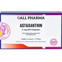Hecht-Pharma Gmbh Astaxanthin 4 mg Gph Kapseln 30 ST