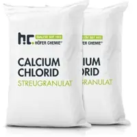 Höfer Chemie 2x 25 kg Calciumchlorid Streugranulat / Flakes