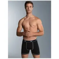 Trigema Boxer "Bequeme Pants mit Webgummibund", Herren, Gr. 3XL, 1 Stk., schwarz, 95% Baumwolle, 5% Elasthan, Unterhosen Boxer