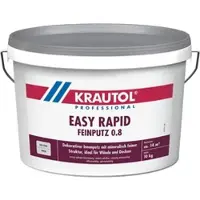 KRAUTOL Easy Rapid Feinputz K 0.8, Wunschfarbton, 40 x 10 kg auf Palette