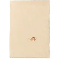 Nobodinoz Babydecke L1N0 Embroid. Winter Blanket French Linen Sand-70 x 140 cm