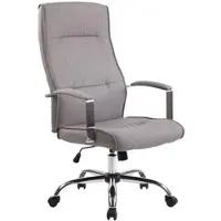 CLP Bürostuhl Portland Mit Kunstlederbezug Oder Stoffbezug Höhenverstellbarer Ergonomischer Bürosessel I Chefsessel Mit Lehne