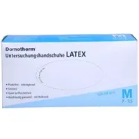 UEBE Visomat® Domotherm Untersuchungshandschuhe Latex Unsteril Puderfrei M Bla