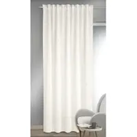 Homing Gardine "Maja" Gr. 1, weiß, B:135cm H:245cm, Polyester, Gardinen, Gardine, Fertigschal