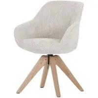 Möbel Kraft Drehsessel ¦ beige ¦ Maße (cm): B: 60 H: 83 T: 65.0