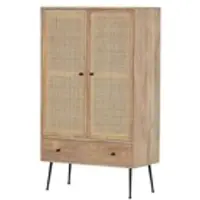 Möbel Kraft Highboard Lilo , holzfarben , Maße (cm): B: 80 H: 137 T: 42.0