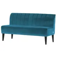 Sofa.de Speisesofa ¦ türkis/petrol ¦ Maße (cm): B: 168 H: 92 T: 77.0