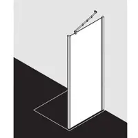 Kermi FXUWD08020VAK Seitenwand Filia XP UWD 0800x
