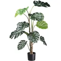 Creativ Green Creativ-green Kunstpflanze Splitphilodendron, im Topf, Höhe 140 cm