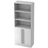 Hammerbacher Regalschrank 7700 NU, V7700/W/W/NU weiß 80,0 x 42,0 x 200,4 cm, 1 St.