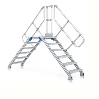 Zarges Überstieg 45° 600mm Stufenbreite 10 Stufen