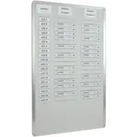 Eichner Einstecktafel »Orga-Easy« für DIN A5-Belege 2-reihig grau