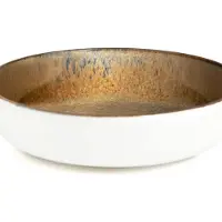 Excelsa 6er-Set tiefe Teller Demetra aus Keramik 18x5 cm mehrfarbig