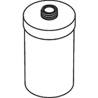 Hewi System 800 Behälter 800.06.E0292 für Seifenspender, anthrazitgrau