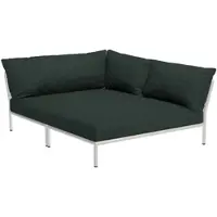 Houe LEVEL 2 Cozy Ecke Kissen rechts Aluminiumgestell