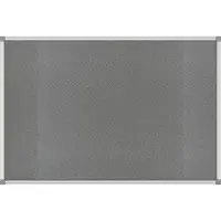 MAUL MAULstandard Pinboard, Textil, 900 x 1800 mm, grau