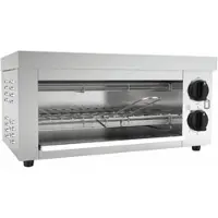 Metro Professional Überbackgerät / Toaster GTO1002, Edelstahl, 28,5 x 49,2 x 24,4 cm, 2000 W