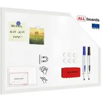 Allboards Magnetisches Whiteboard 60x40cm, WEIß