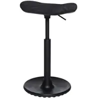Möbel Kraft Hocker Sitness UP 2 , schwarz , Maße (cm): B: 35 H: 57 T: 35.0