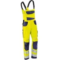 Kübler Latzhose REFLECTIQ PSA 2 warngelb/dunkelblau Form 3207 Größe 102