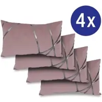 Matratzen Discount Dekokissen rosé 30 x 50 cm