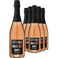 Emil Bauer Wein 5+1-PAKET Emil Bauer »Let’s talk...« Pinot Noir Rosé Sekt 2022