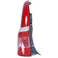 BESTPRICE Heckleuchte, Rahmen schwarz, ohne Lampenträger [Hersteller-Nr. 31477612] für Fiat