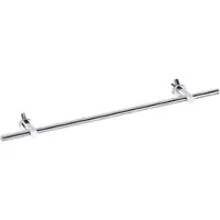 BRILLANTBAD BAWELL Heizkörperhandtuchhalter Messing Chrom 90x600x40 mm für Bad & Küche >> zum Festschrauben