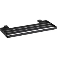 BRILLANTBAD BERO Handtuchablage Messing Schwarz 500x20x205 mm für Bad & Küche >> zum Bohren