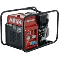 Mosa GE 12000 HZDT - Diesel-Stromerzeuger 9.6 kW - Dauerleistung 8.8 kW - 400V - Hatz Motor 1D90