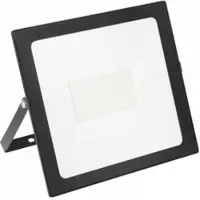 GTV 150w Hochwertiger LED Fluter Strahler Flutlicht für den Außenbereich und Feuchtraum IP65 IK08 in schwarz Eckig|Kaltweiß