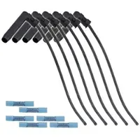 BESTPRICE Rep.Satz Glühkerzenstecker Diesel lang [Hersteller-Nr. 31481715] für Saab, Ford, Volvo, Rover, Jaguar, VW, Fiat, Dacia, Lada, Opel, Maserati