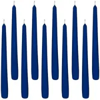 Gastro 10 Spitzkerzen dunkelblau 23,5 x 245 mm