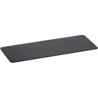 BRILLANTBAD BORGANIC BLACK Ablage Edelstahl Schwarz 110x300x22 mm für Bad & WC >> zum Bohren